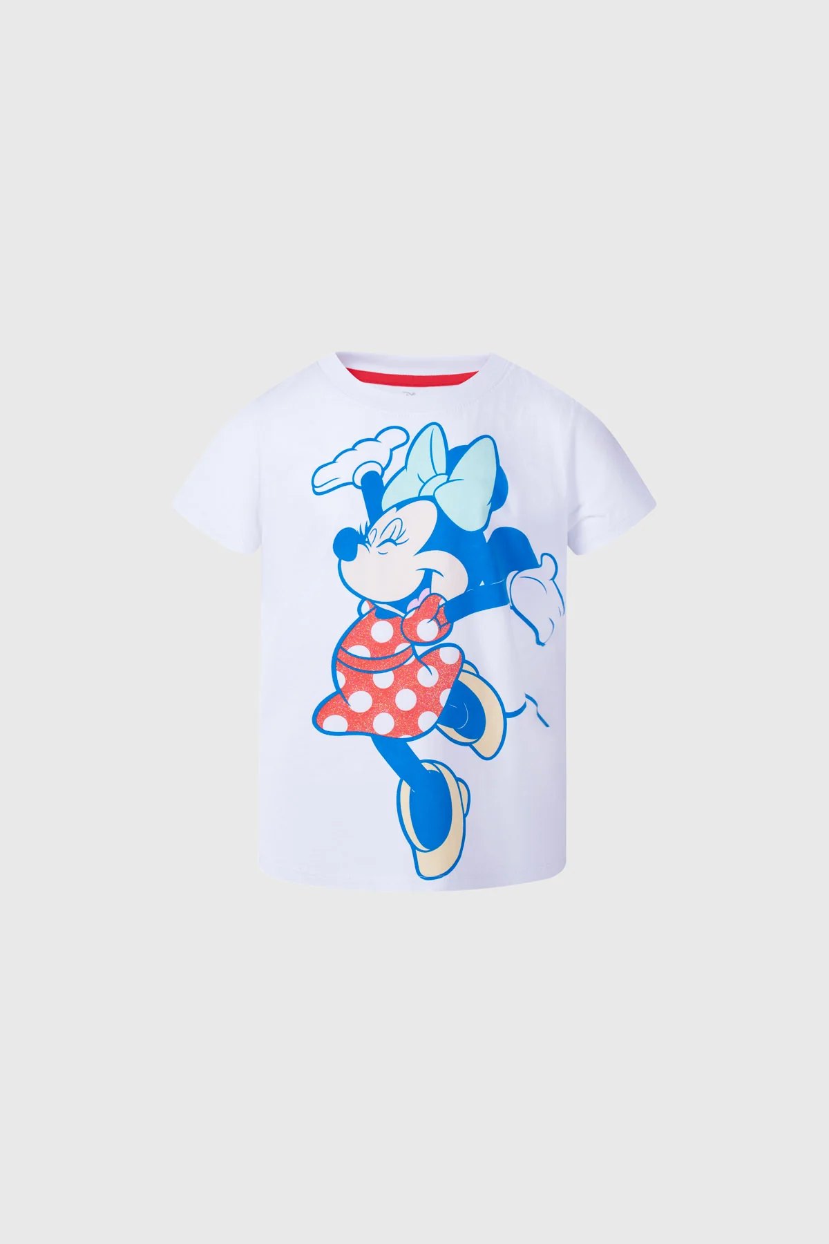 Polera Niña Minnie Blanco