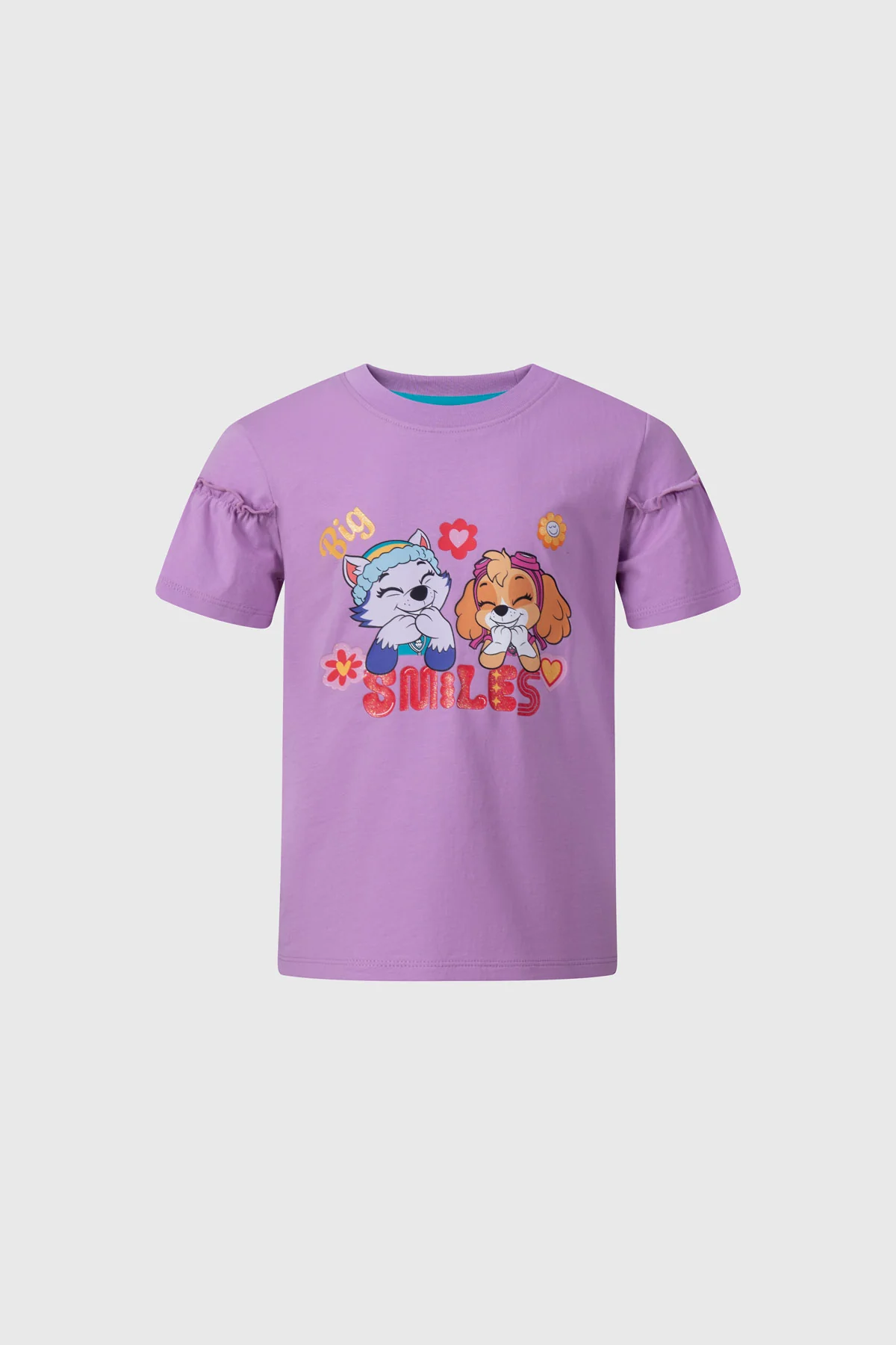 Polera Niña Paw Patrol Lila