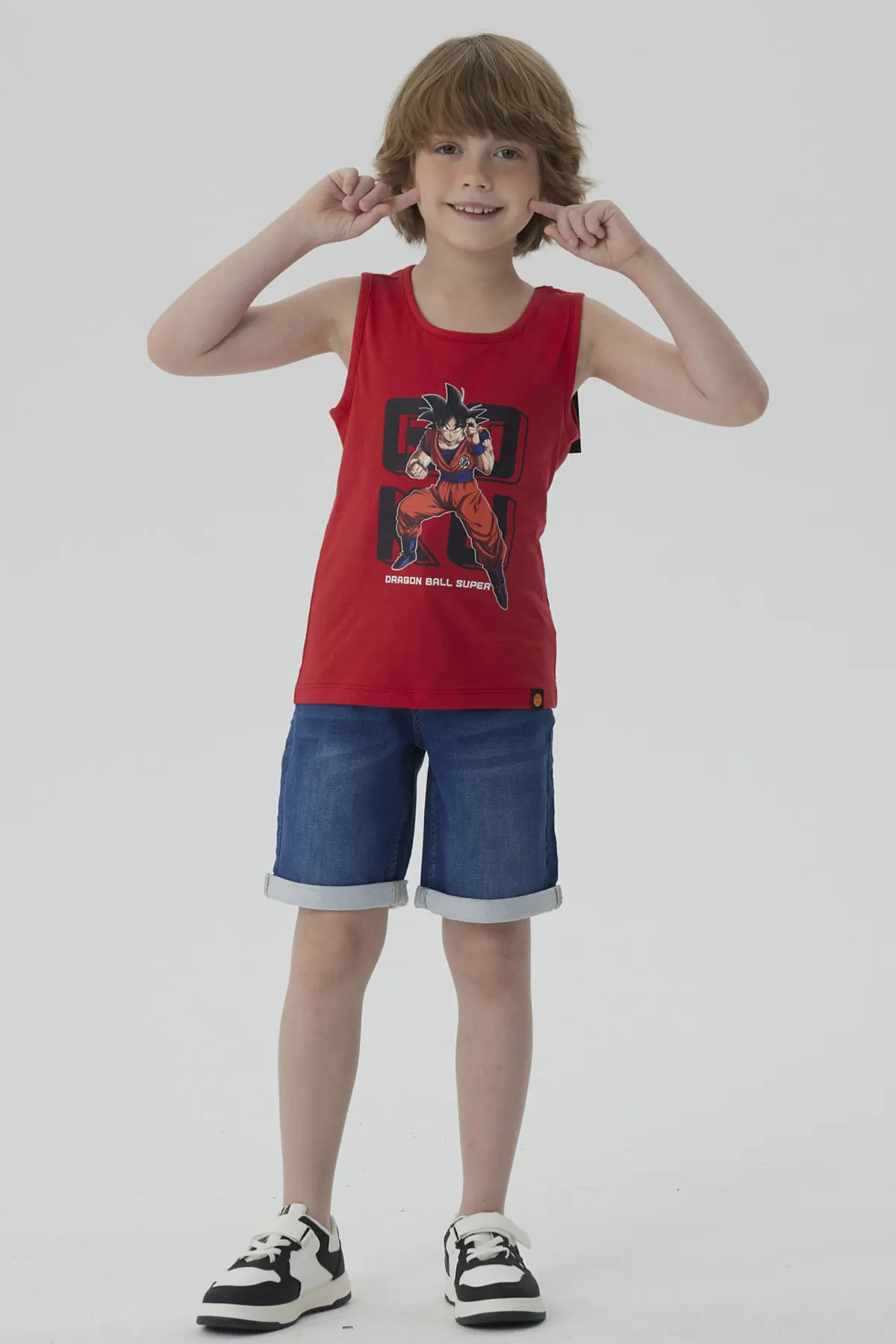 Polera Niño Dragon Ball Rojo - Image 4