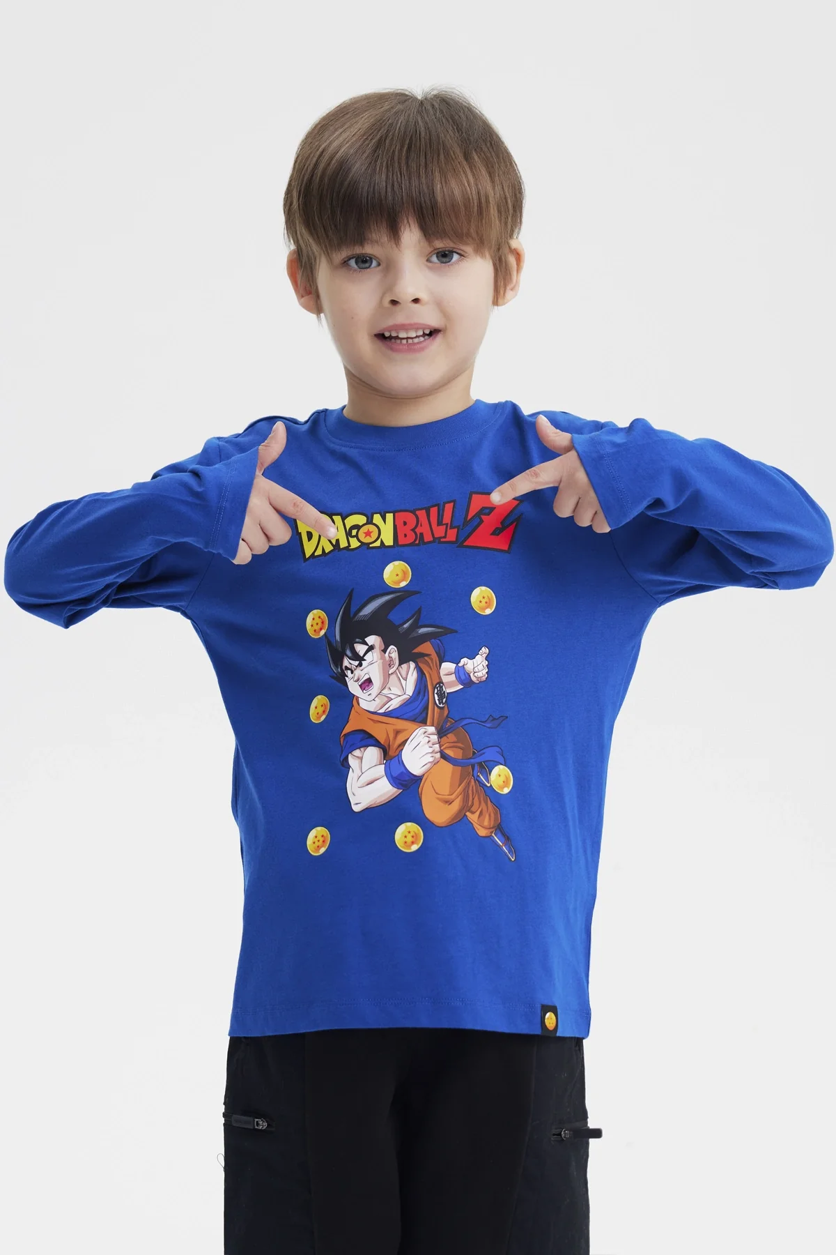 Polera Niño Dragon Ball Z Azul
