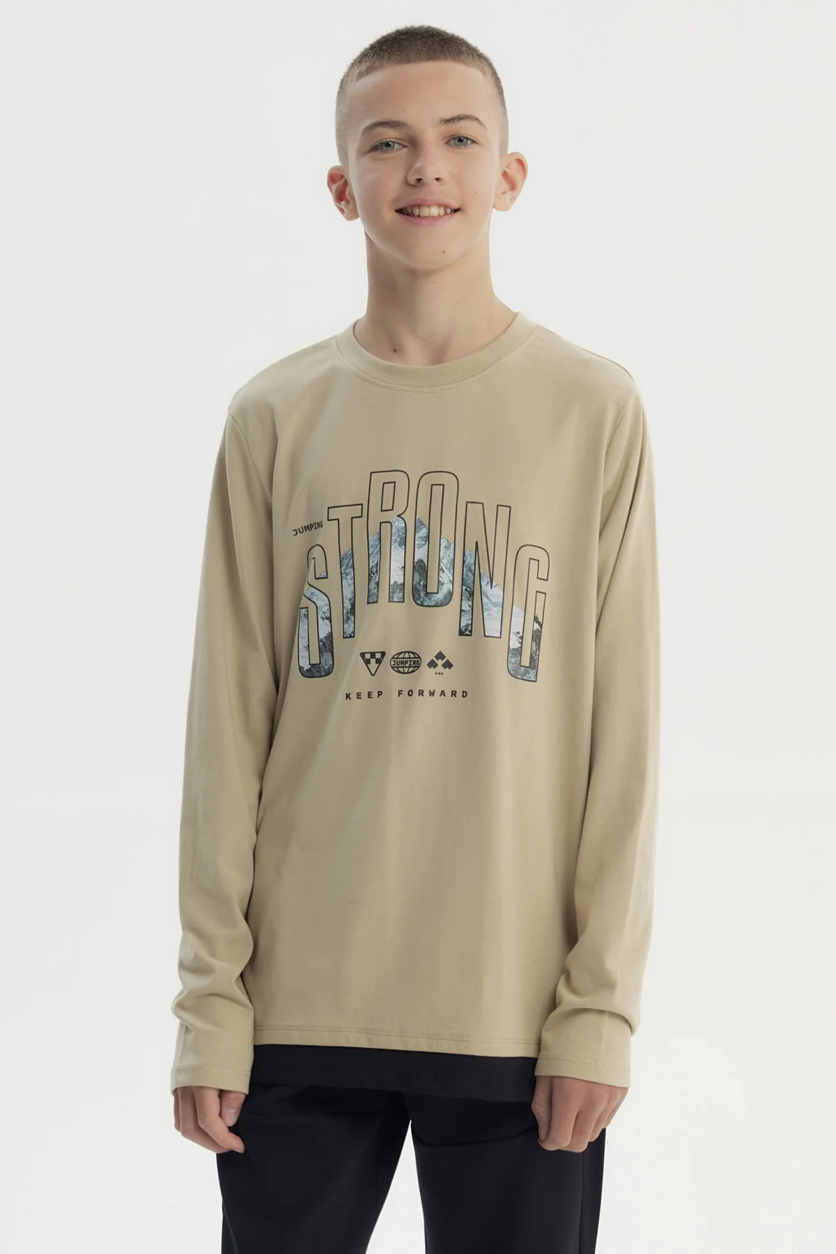 Polera Niño Slim Kaki
