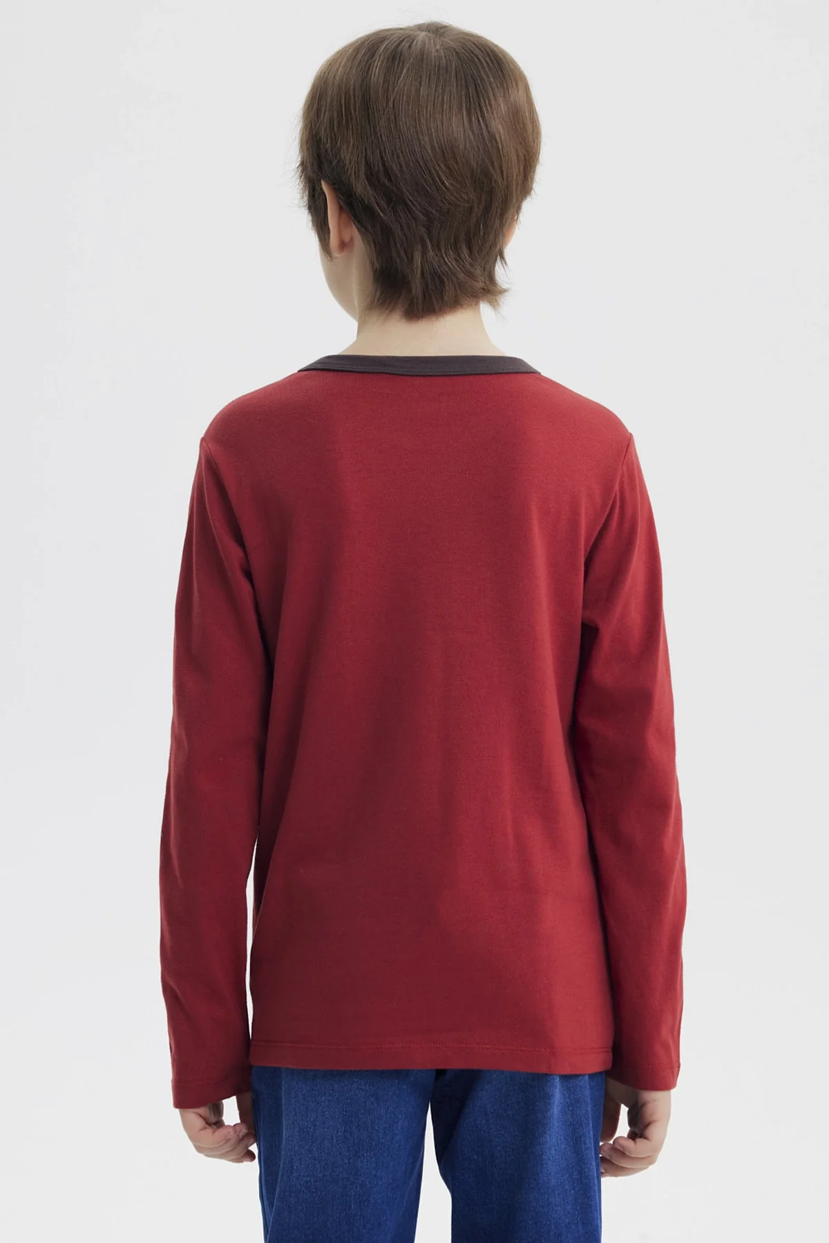 Polera Niño Slim Terracota - Image 3
