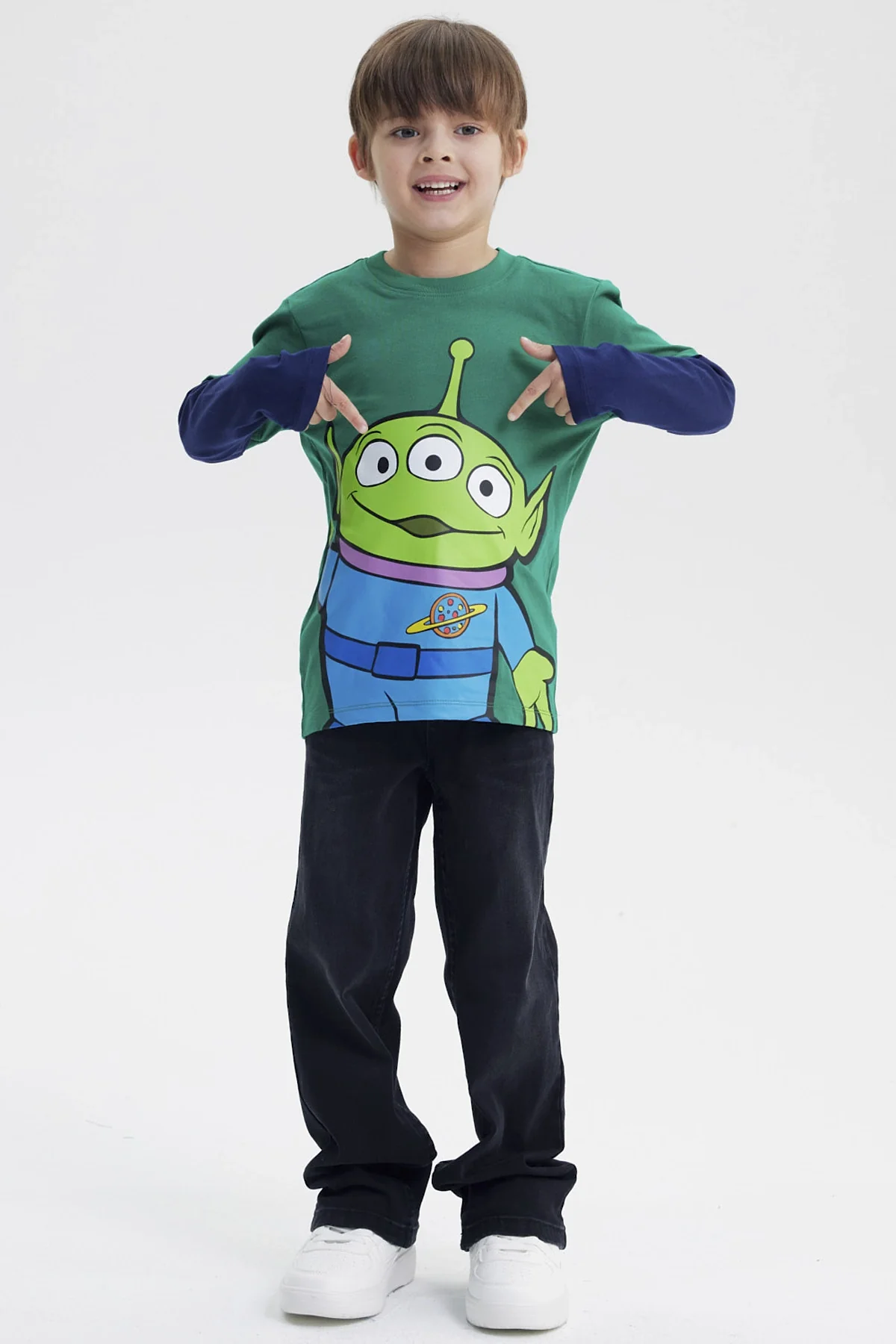 Polera Niño Toy Story Verde - Image 4