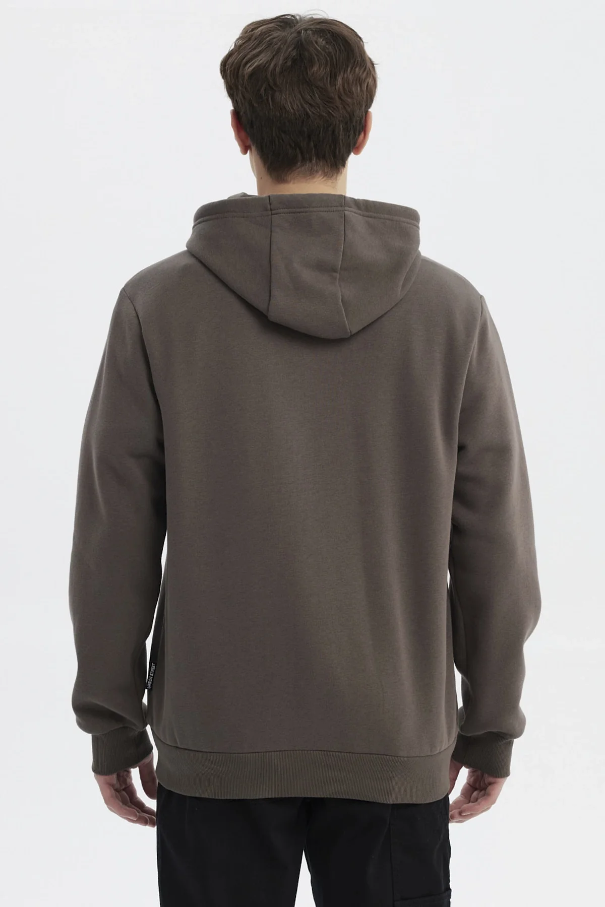 Polerón Hombre Full Zipper Basico Acero - Image 3