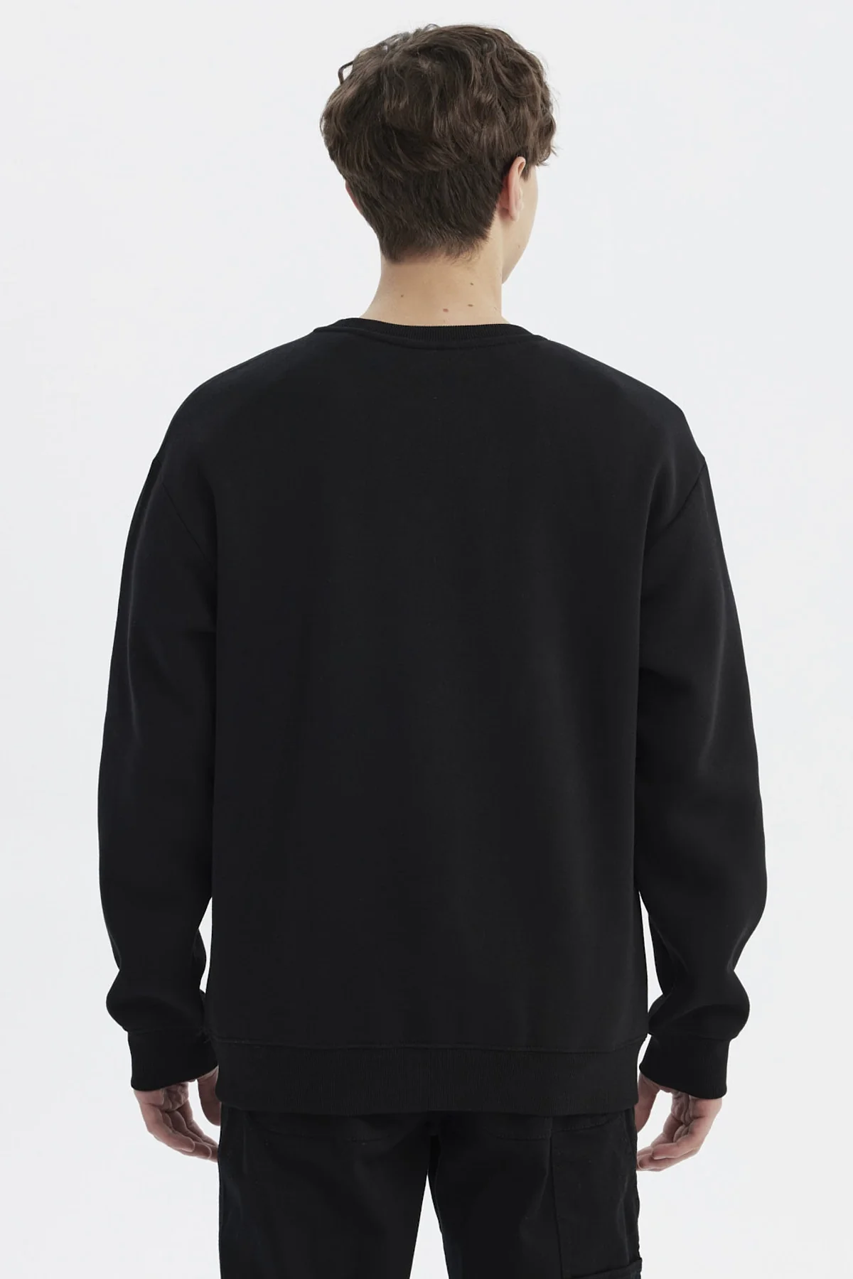Polerón Hombre Slim Negro - Image 3
