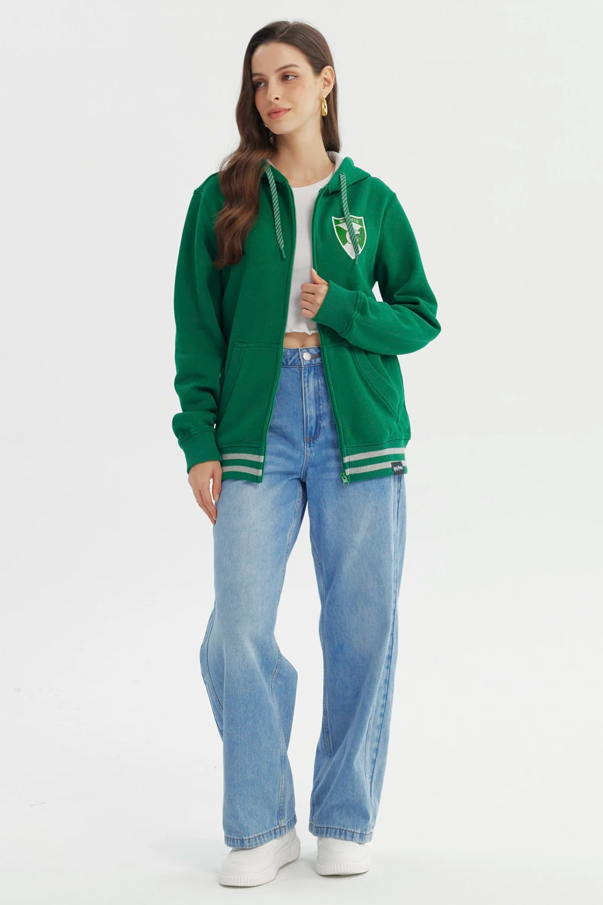 Polerón Mujer Slyther Verde - Image 4