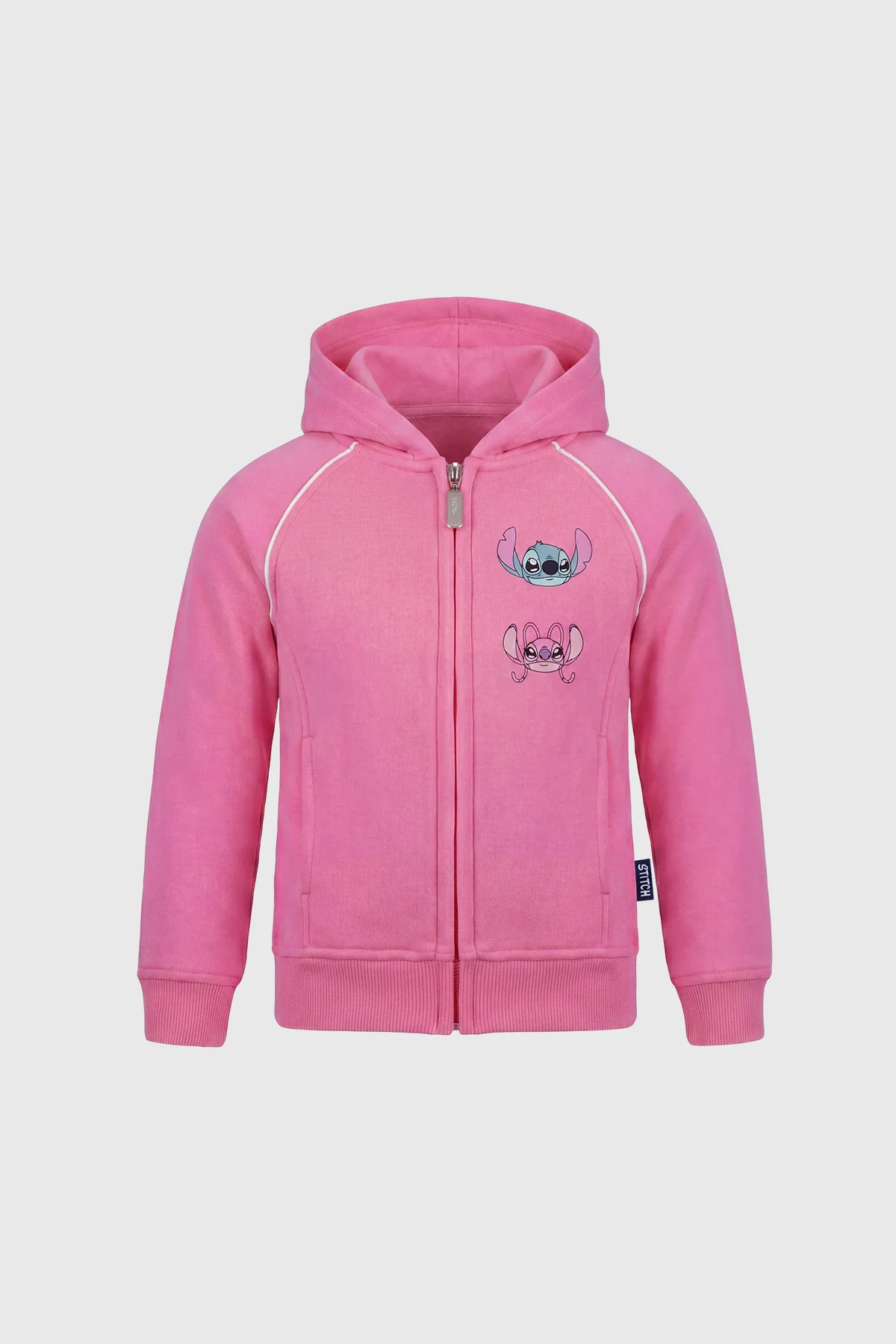 Polerón Niña Stitch Fucsia