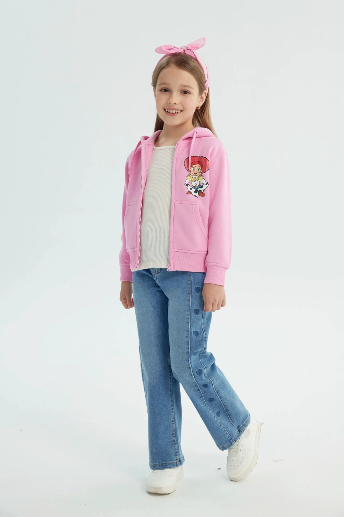 Polerón Niña Toy Story Rosado - Image 4