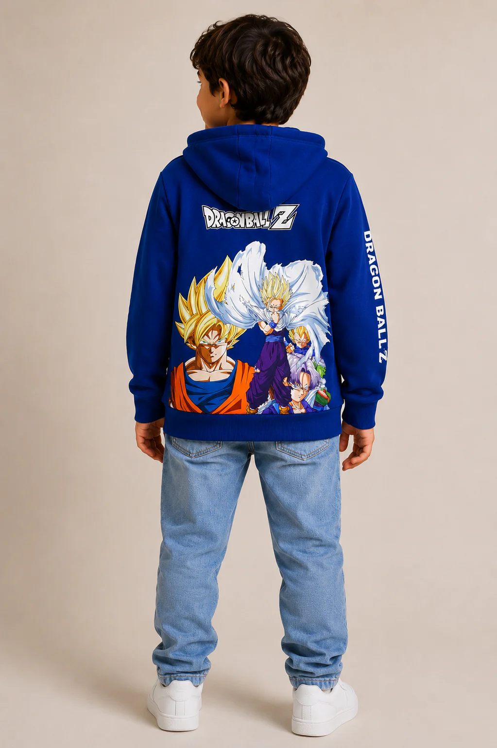 Polerón Niño Dragon Ball Z Azul Marino - Image 2