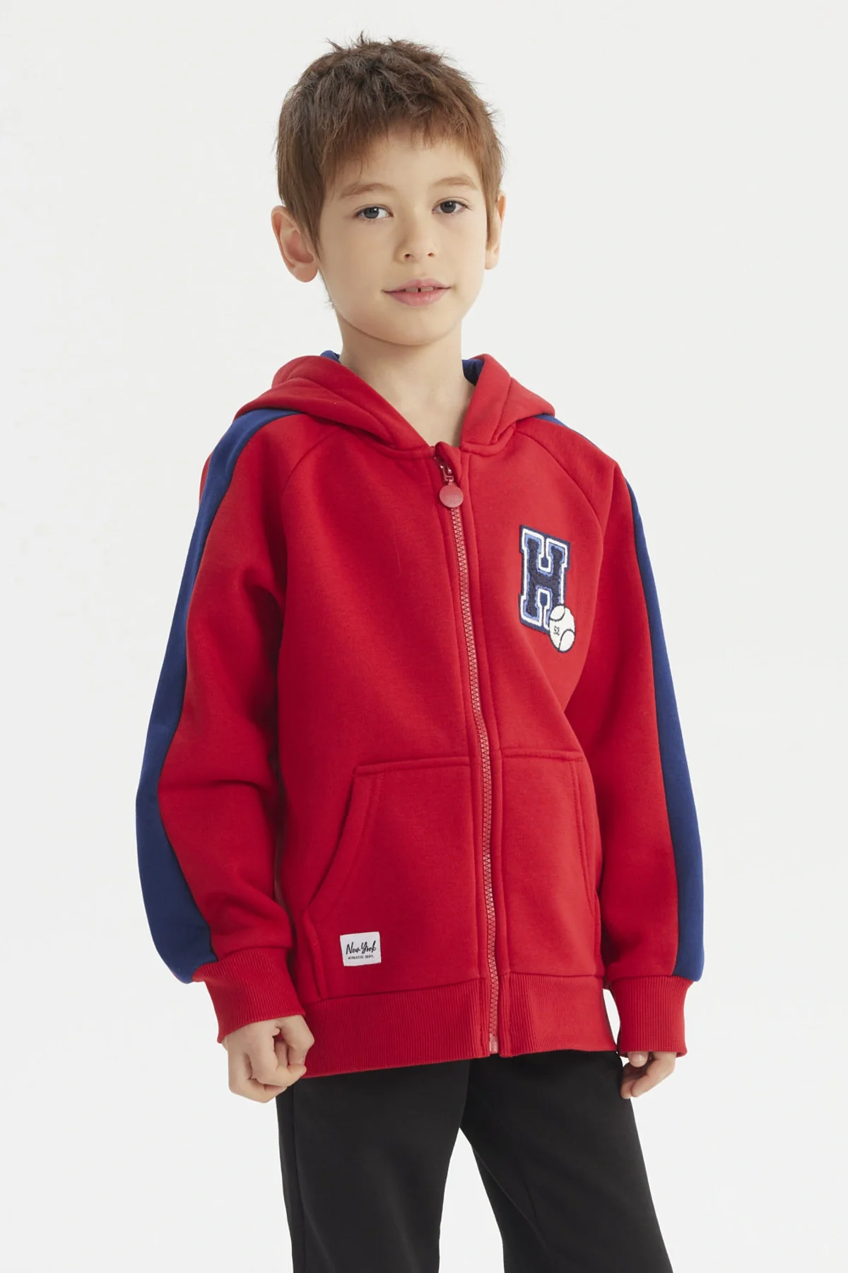 Polerón Niño Slim Rojo