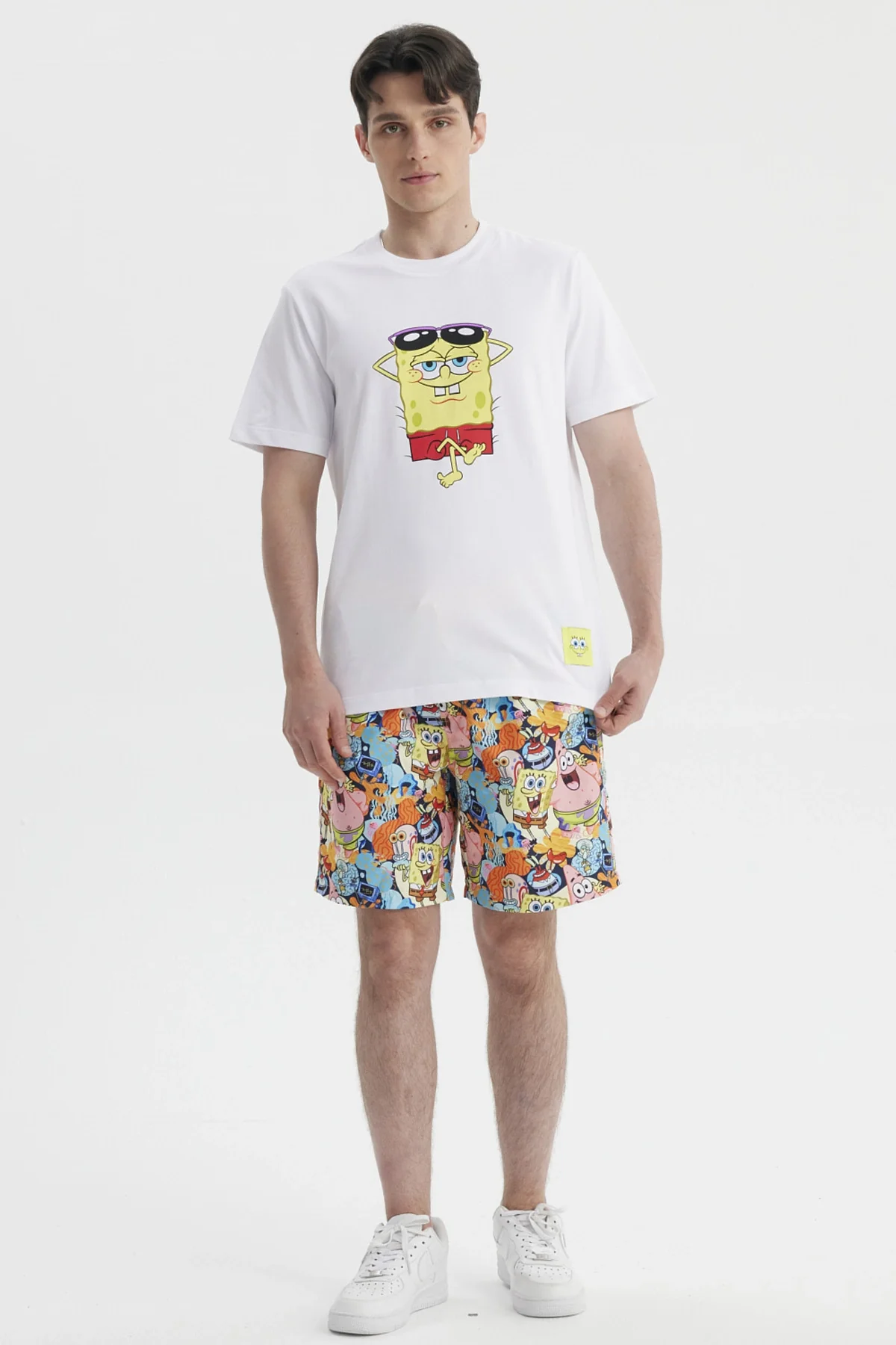 Short de Baño Hombre Bob Esponja Amarillo - Image 4