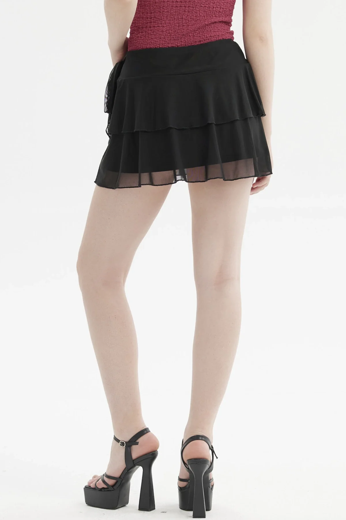 Short Mujer Vuelos Con Lazo Negro - Image 3