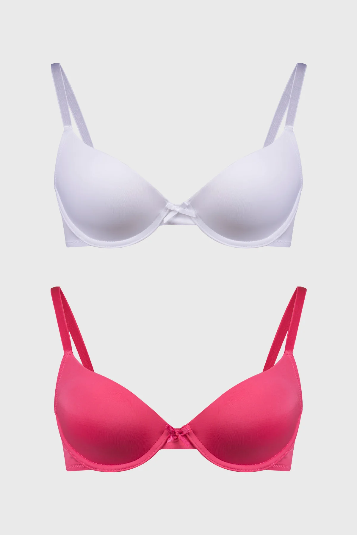 Sostén Mujer Bipack Copa Soft Liso Fucsia