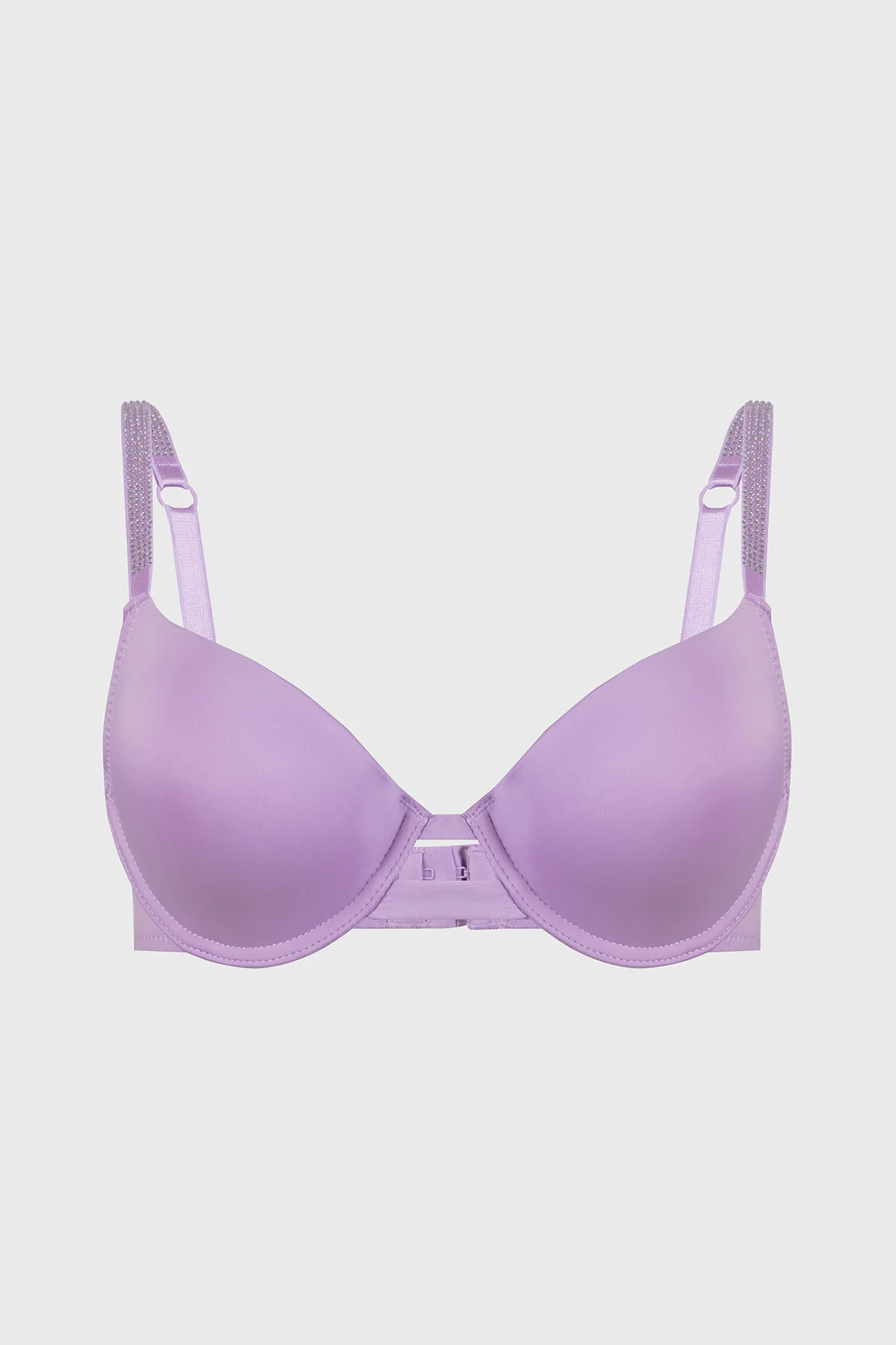 Sostén Mujer Copa Soft Con Tirante Lila