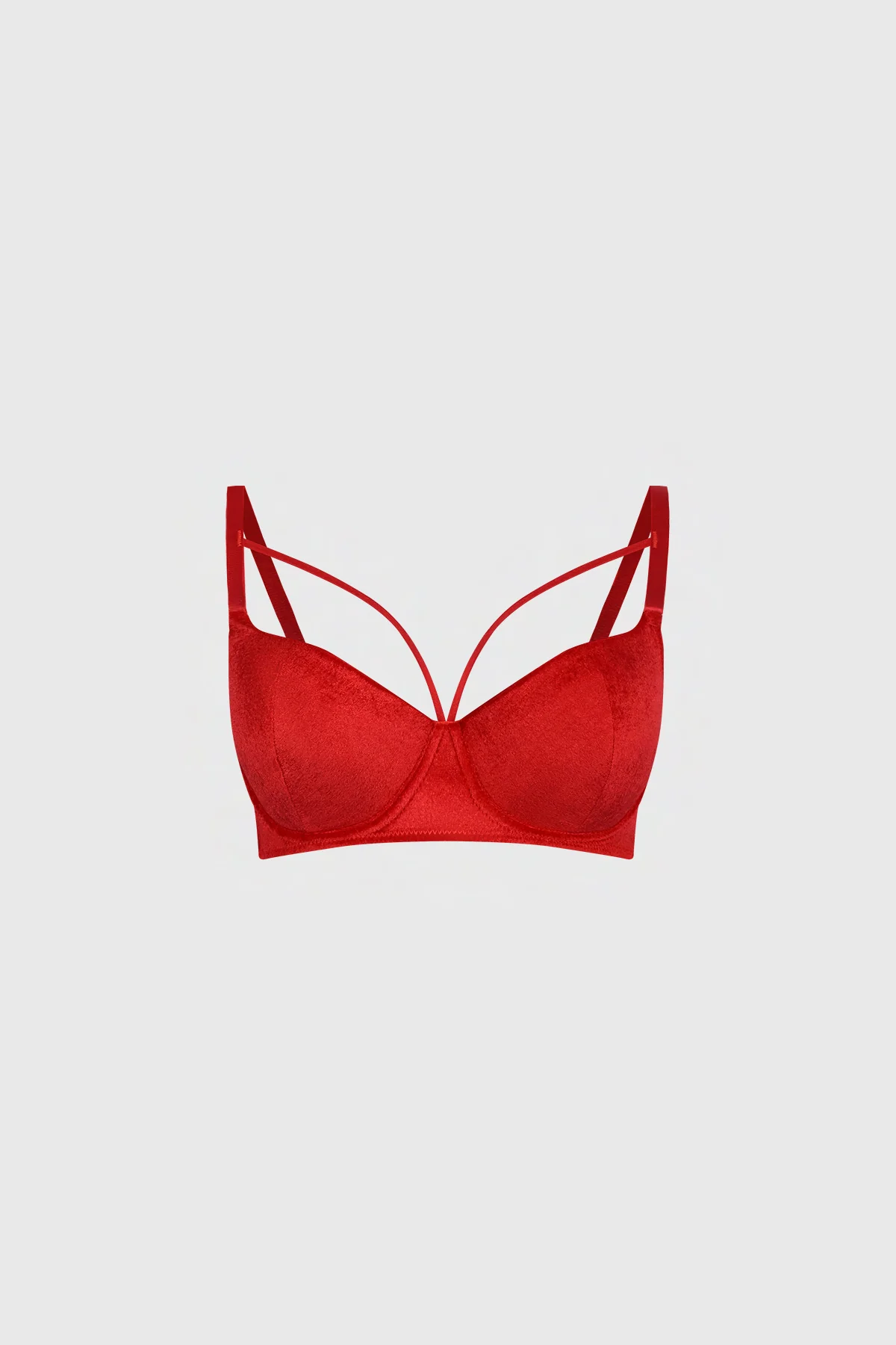 Sostén Mujer Copa Soft Rojo