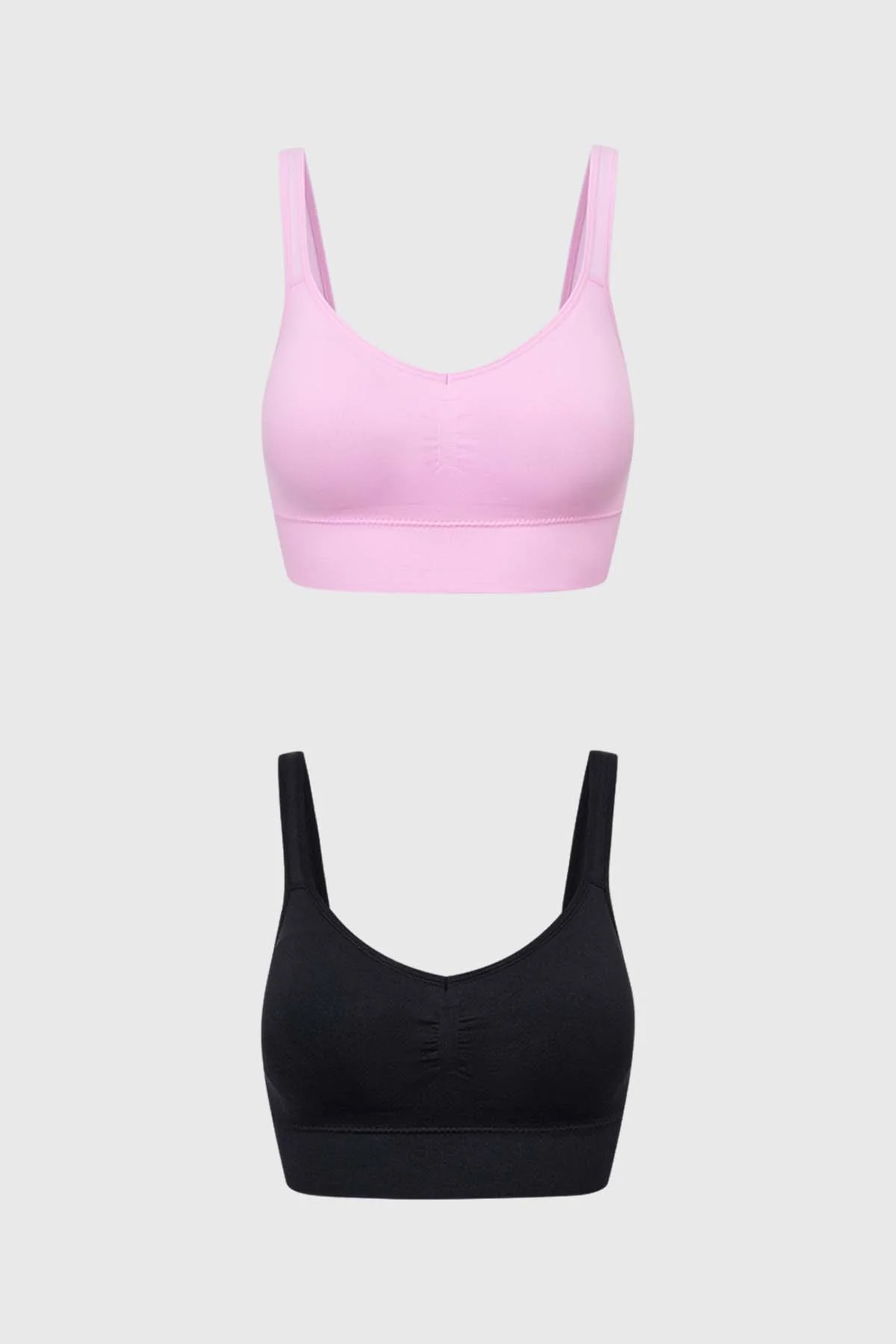 Sostén Mujer Peto Comfort Bipack Palo Rosa