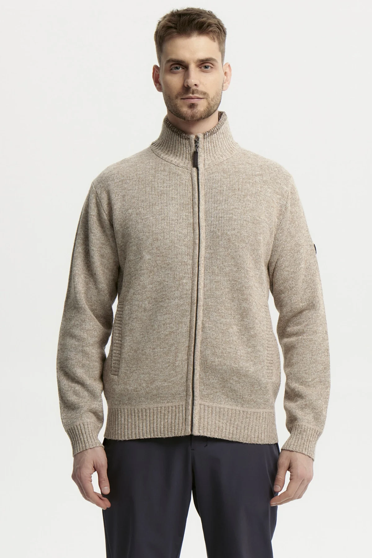 Sweater Hombre Slim Beige
