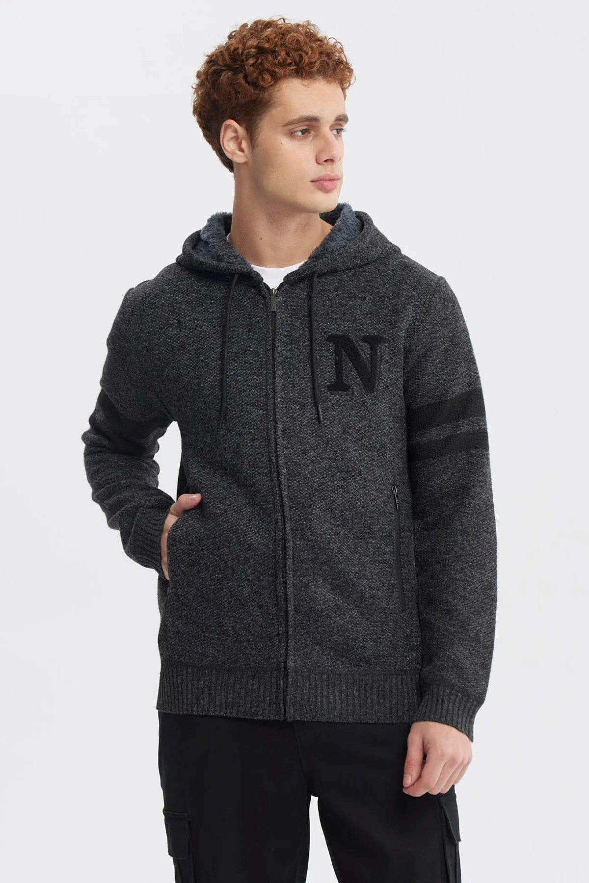 Sweater Hombre Slim Juvenil Marengo