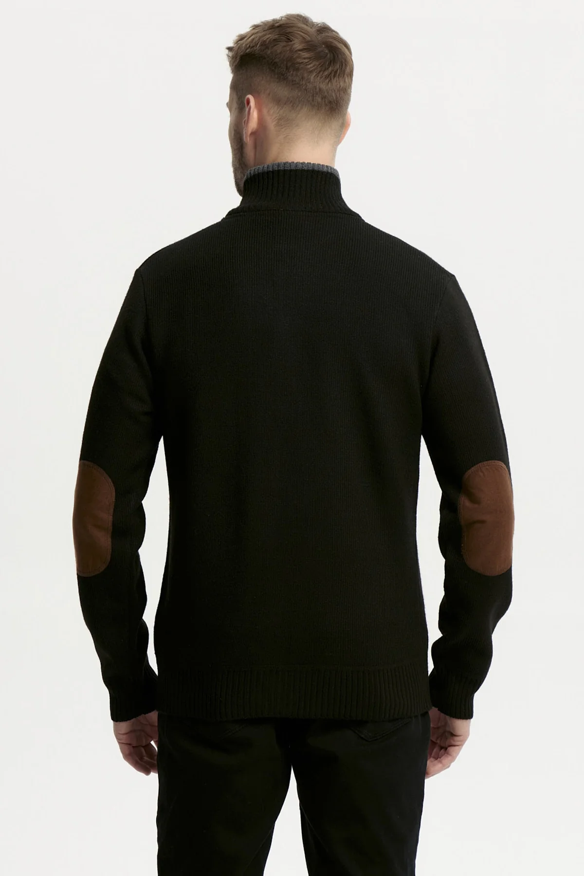 Sweater Hombre Slim Negro - Image 3