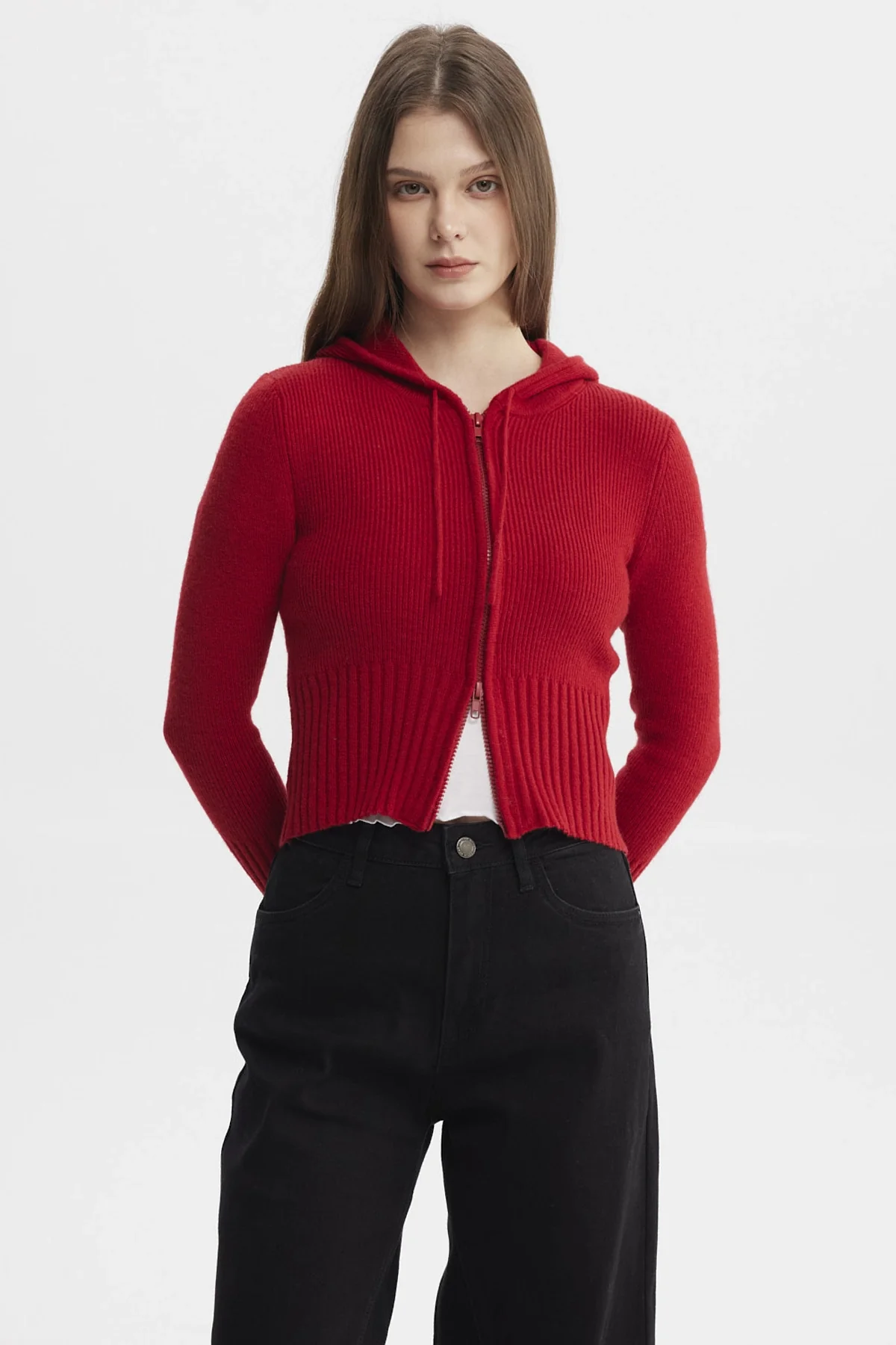 Sweater Mujer Juvenil Rojo