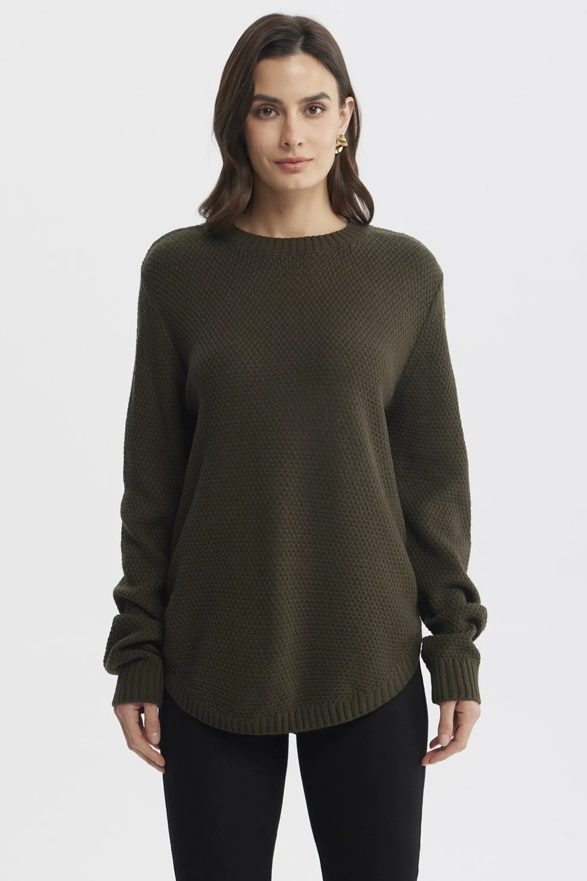 Sweater Mujer Slim Verde