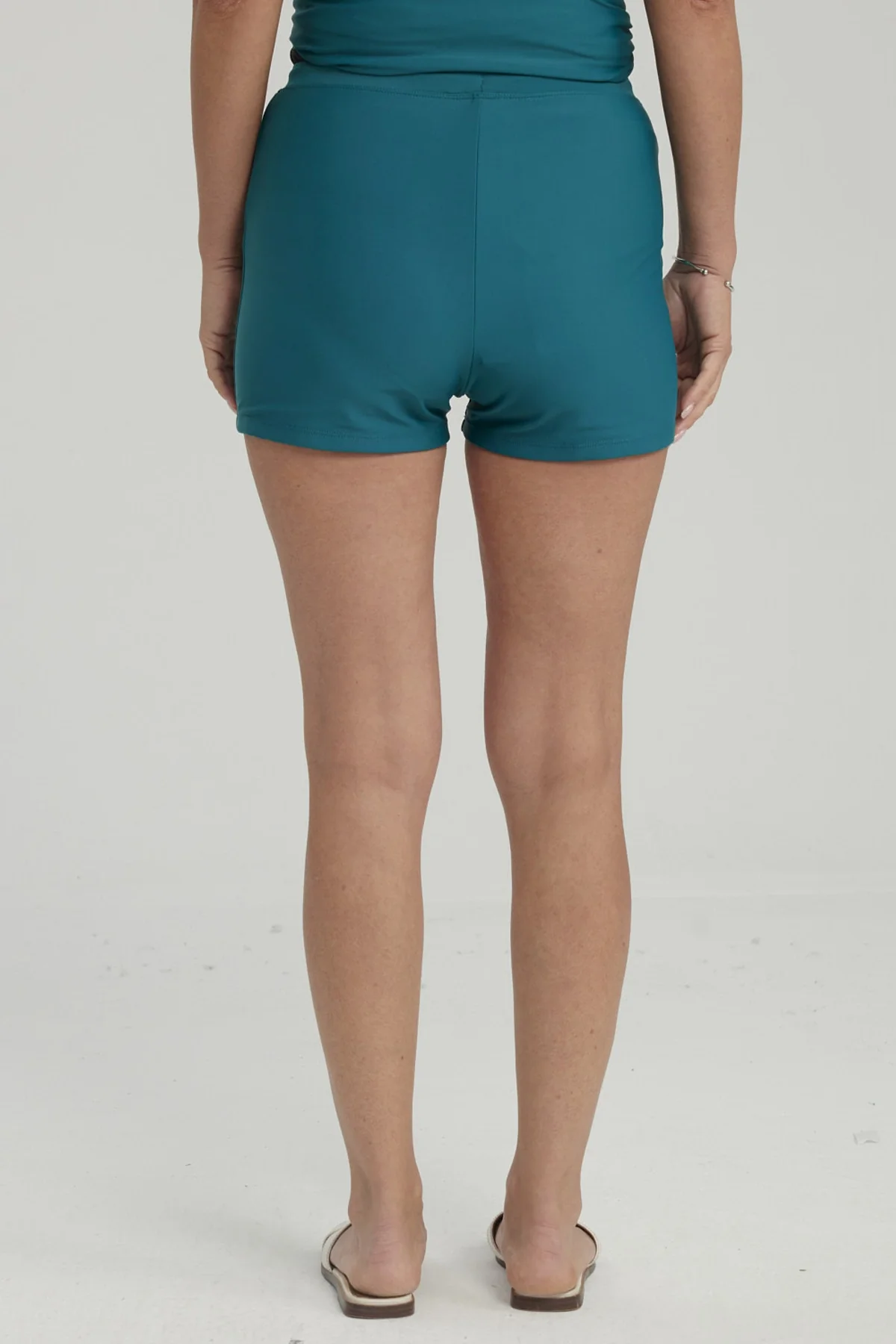 Traje de Baño Mujer Short Clásico Petroleo - Image 2